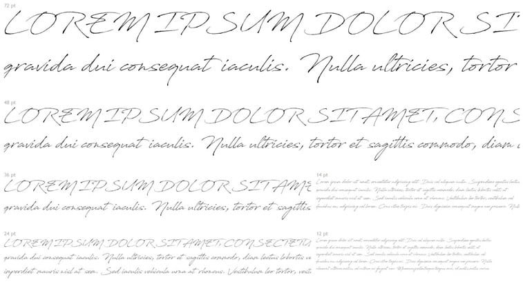 10 free script fonts (autumn 2017) 6