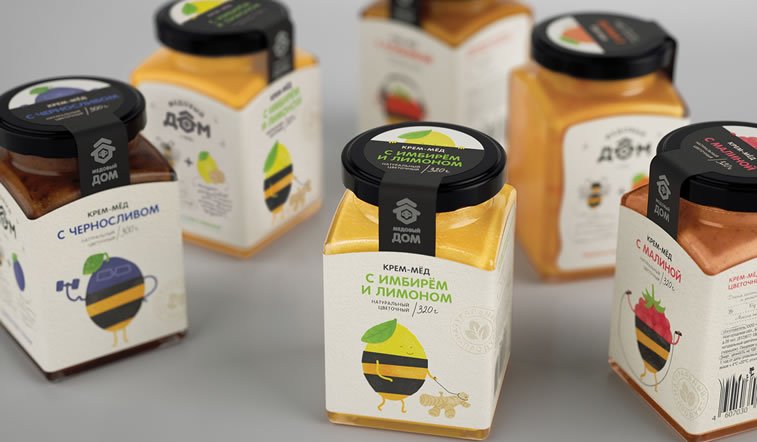 honey packaging design beautiful inspiration 15