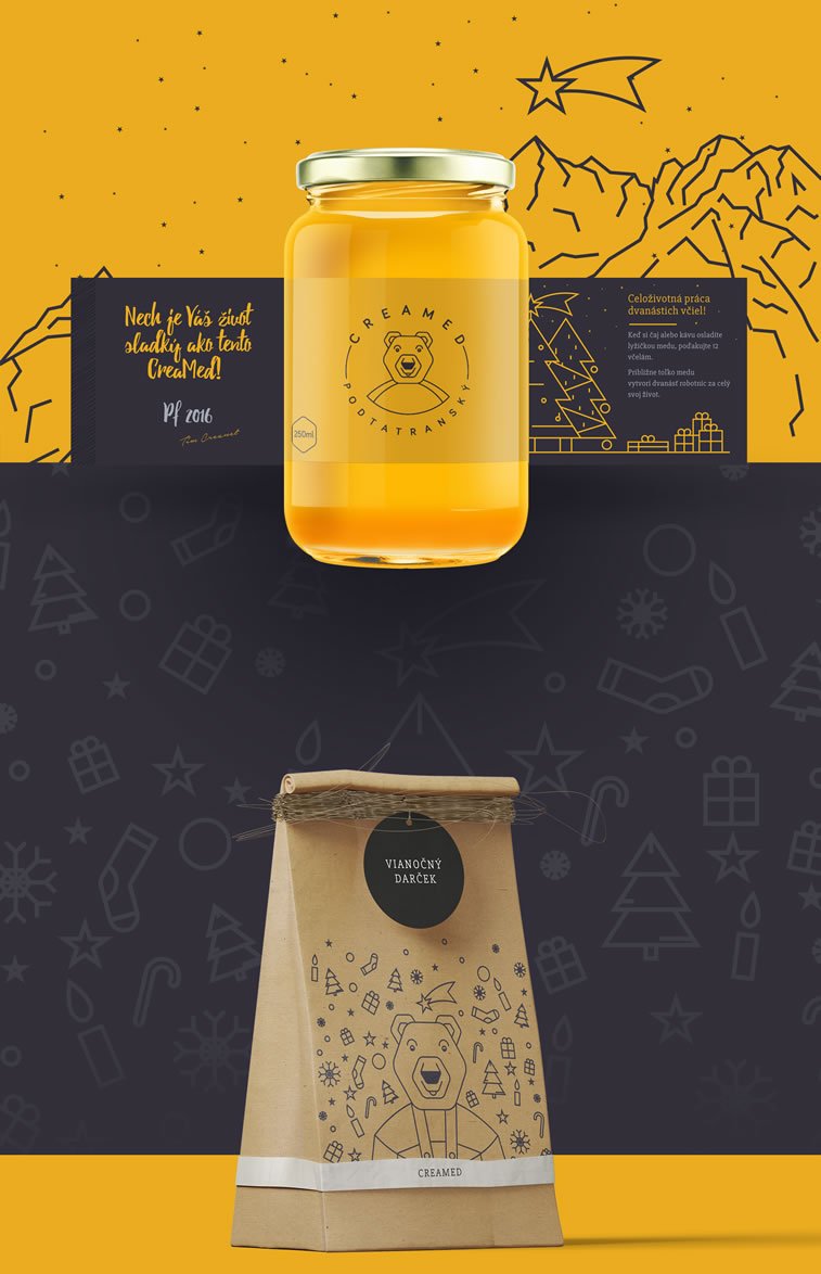 honey packaging design beautiful inspiration 28