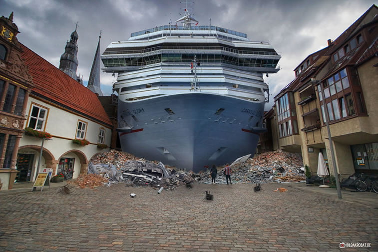 photo manipulation bildakrobat marketplace lemgo