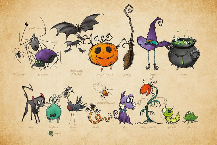 halloween packaging wilko 1