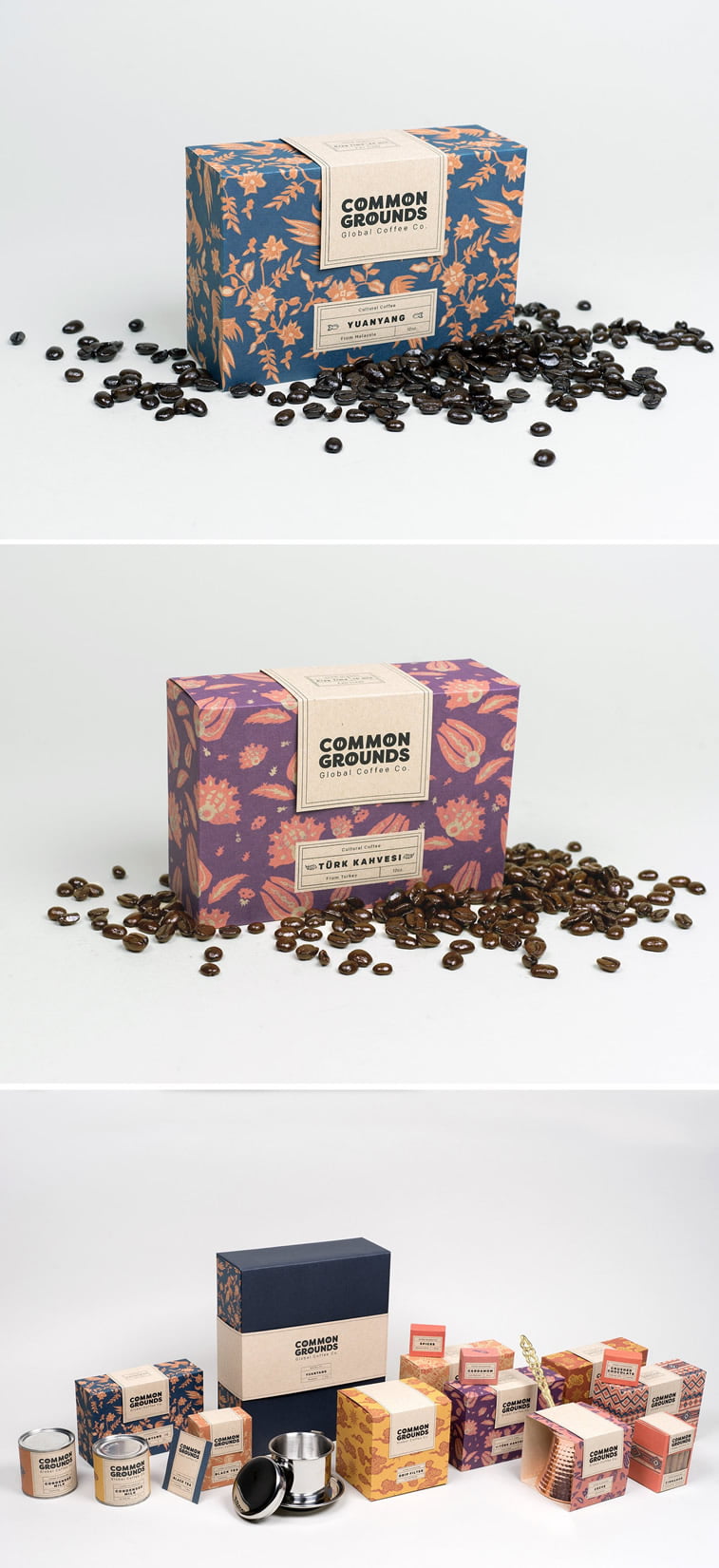 Dizajn ambalaže za kafu: 20 inspirativnih primera – Common grounds