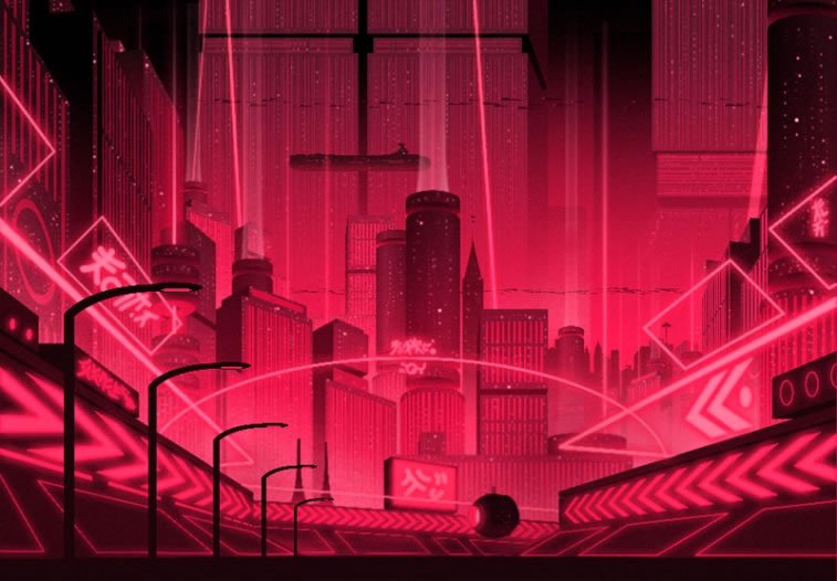 sci-fi illustration victorien aubineau metropolis 1