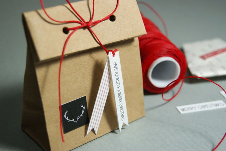 Handmade idea Christmas package 1