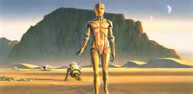 Star Wars originalne ilustracije Ralph McQuarrie 3