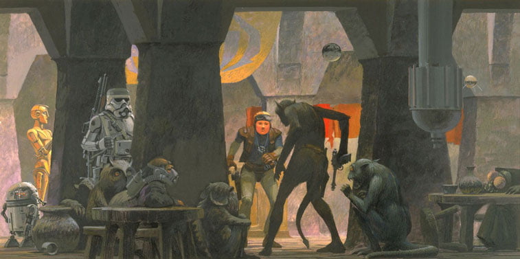 Star Wars originalne ilustracije Ralph McQuarrie 7