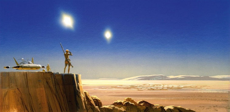 Star Wars originalne ilustarcije Ralph McQuarrie 1