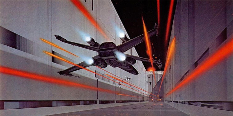 Star Wars originalne ilustracije Ralph McQuarrie 4