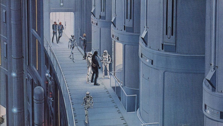 Star Wars originalne ilustracije Ralph McQuarrie 5