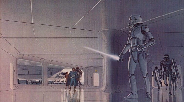 Star Wars originalne ilustracije Ralph McQuarrie 8