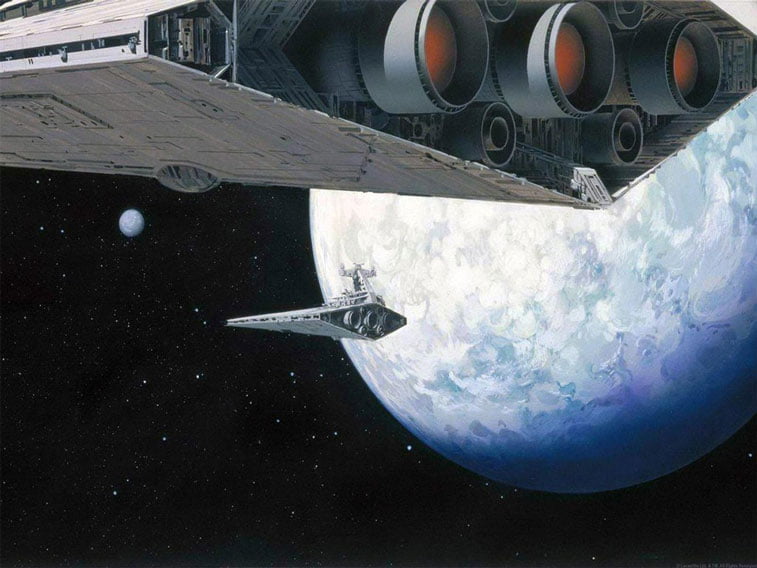 Star Wars originalne ilustracije Ralph McQuarrie 13