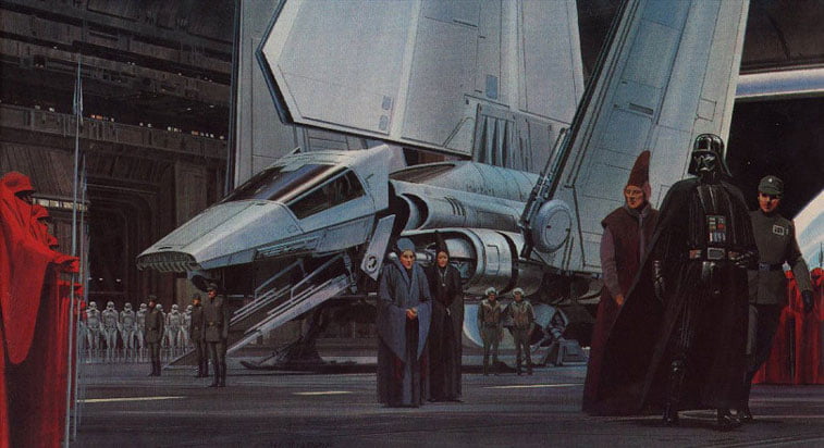Star Wars originalne ilustracije Ralph McQuarrie 21