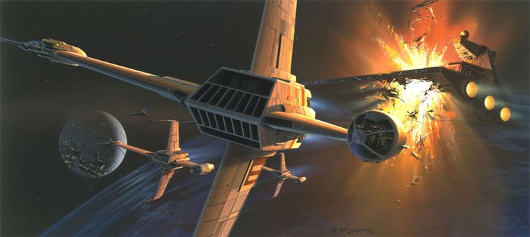 Star Wars originalne ilustracije Ralph McQuarrie 17
