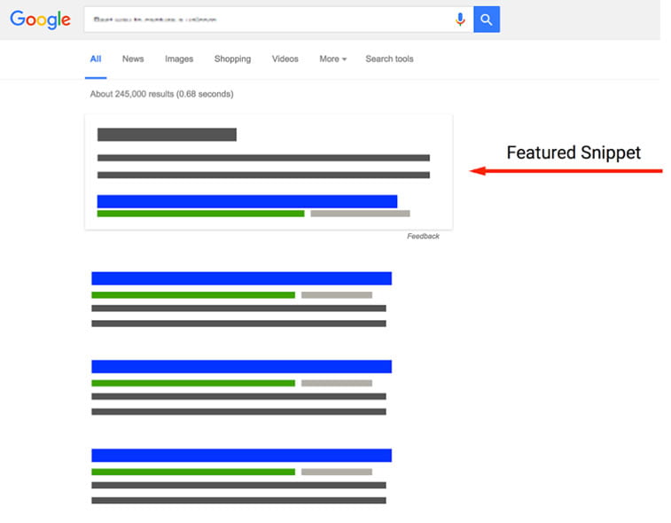 what is featured snippet