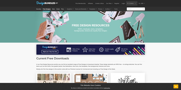 6 design Bundles besplatni vektori