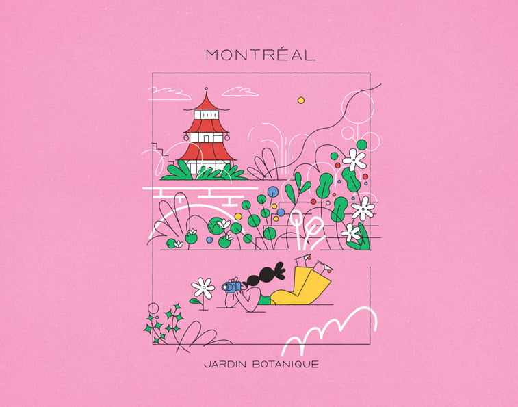 Montreal Jardin Botanique Justina Stazik