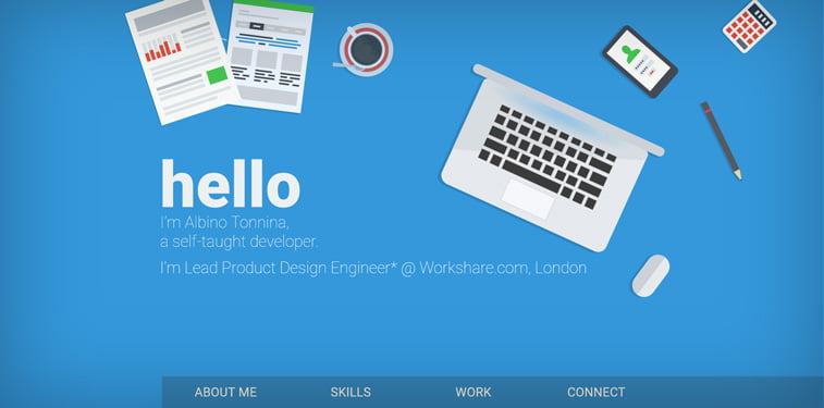 1 Albino Tonnina portfolio vebsajt