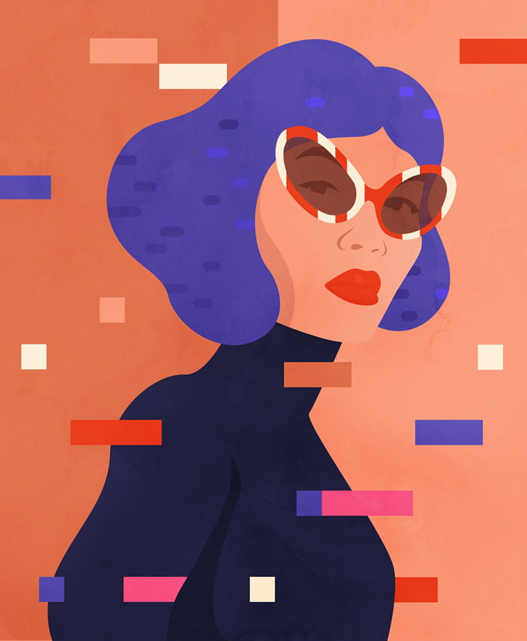 8 Petra Eriksson portarit Futurista