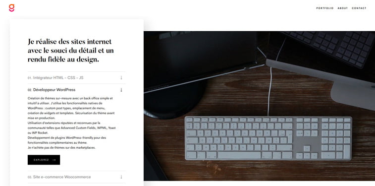 8.1 Olivier Guilleux portfolio vebsajt