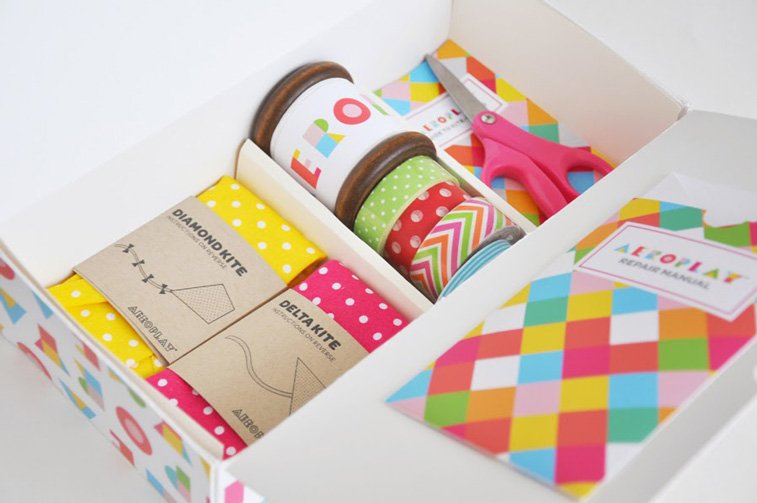 Aeroplay Kites Packaging of the world 2