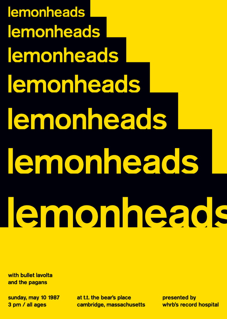 lemonheads 2 swissted poster
