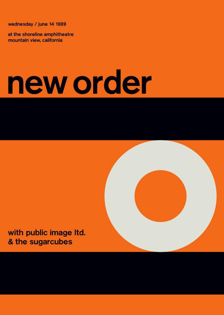 new order swissted poster