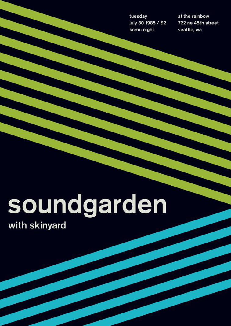 soundgarden swissted poster