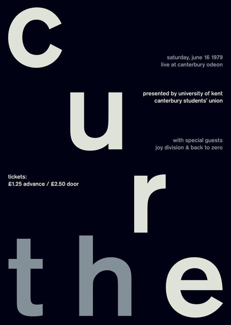 the cure 2 swissted poster
