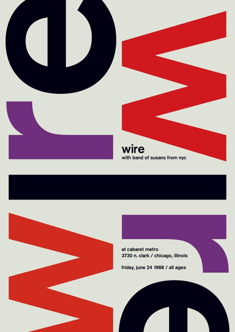 wire swissted poster