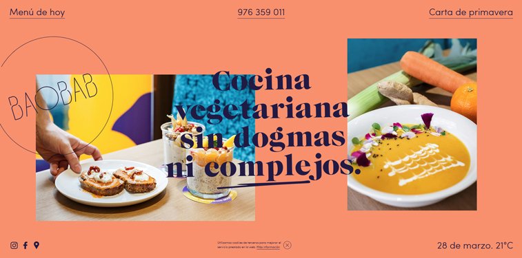 Baobab kreativni sajtovi restorana