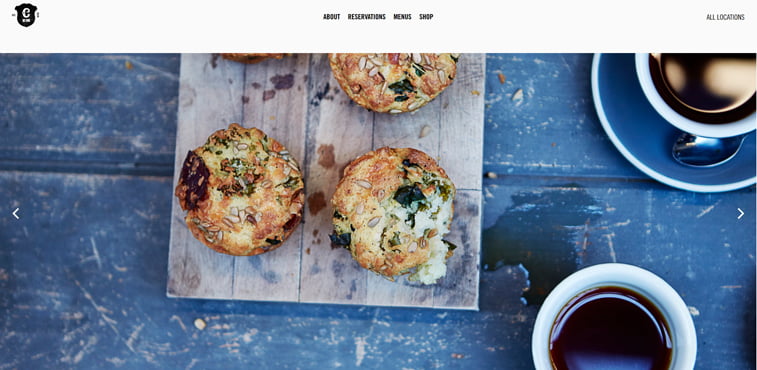 Caravan kreativni sajtovi restorana