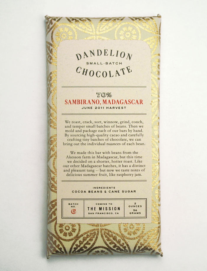 dizajn pakovanja za cokoladu dandelion 2