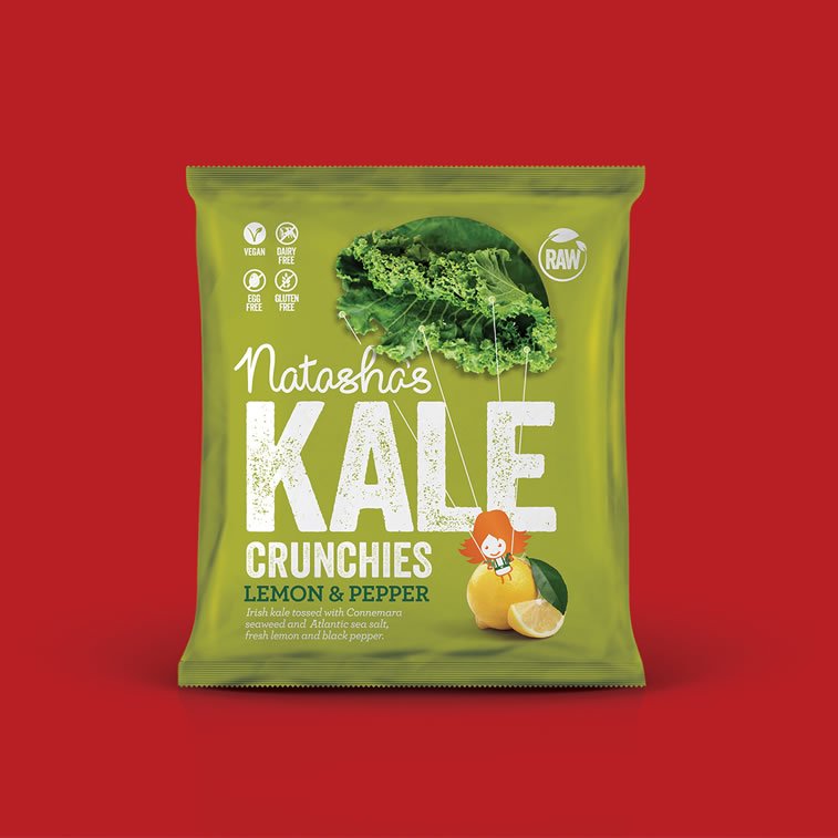 kale healthy snacks packaging 2
