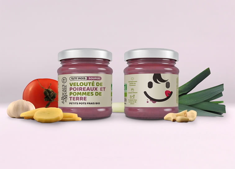 les bocaux spread packaging design 2