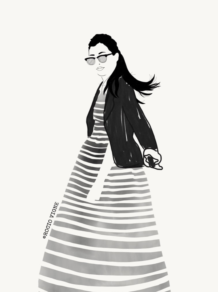 Rocio Vigne modna ilustracija 10