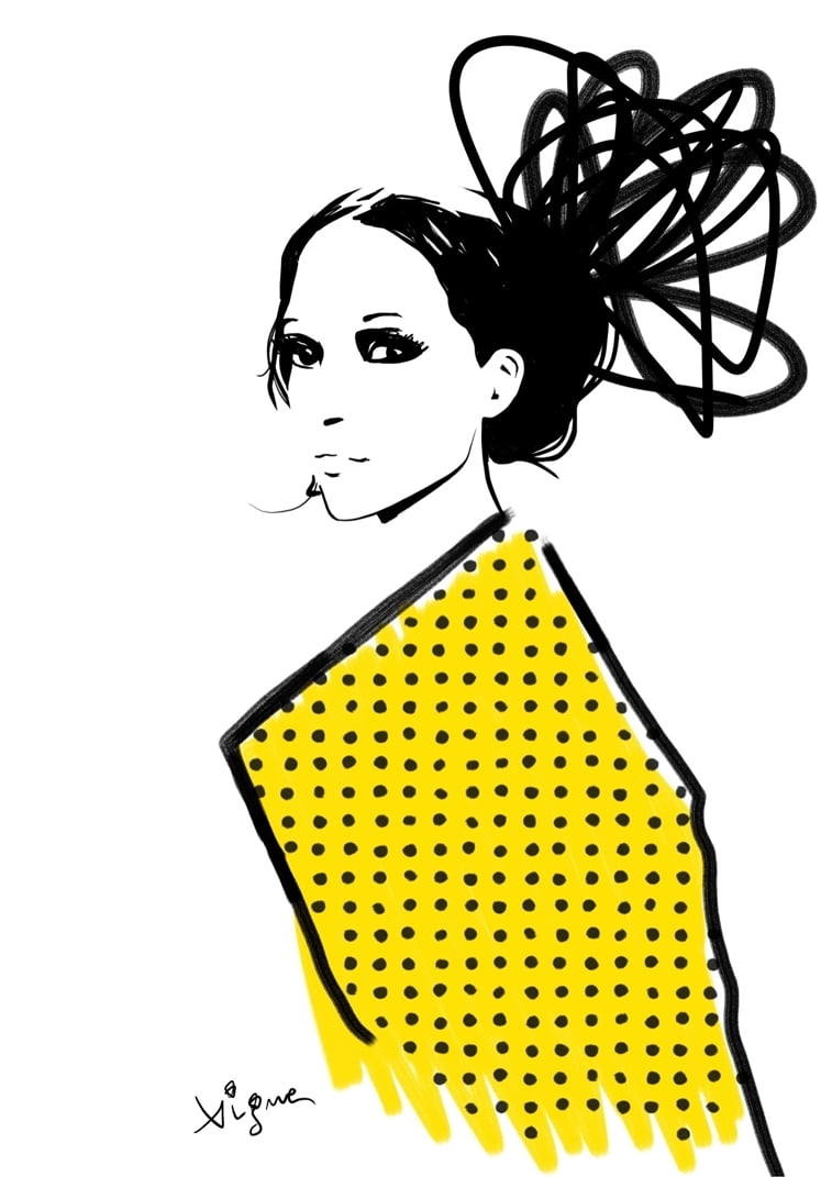 Rocio Vigne modna ilustracija 13