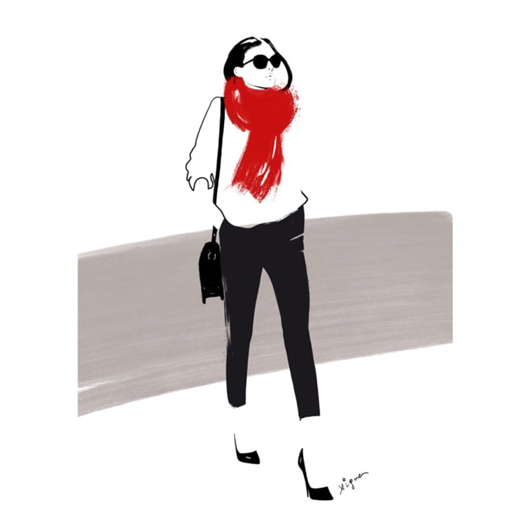 Rocio Vigne modna ilustracija 15