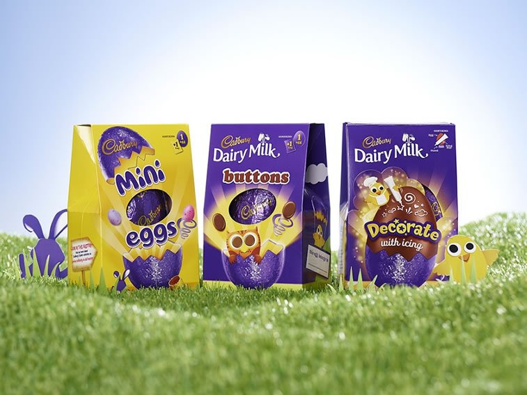 cadbury easter eggs packaging design 1