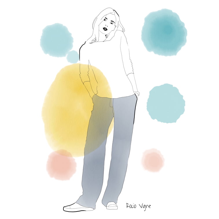 nca web Rocio Vigne casual modne ilustracije