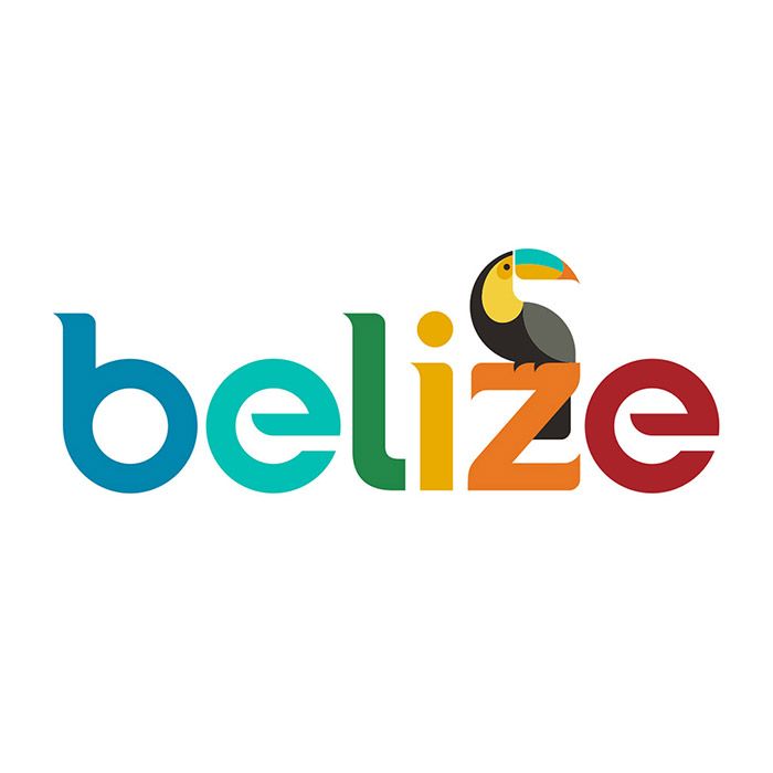 belize tourism logo dizajn