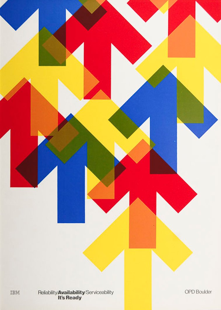 IBM plakati sarene strelice