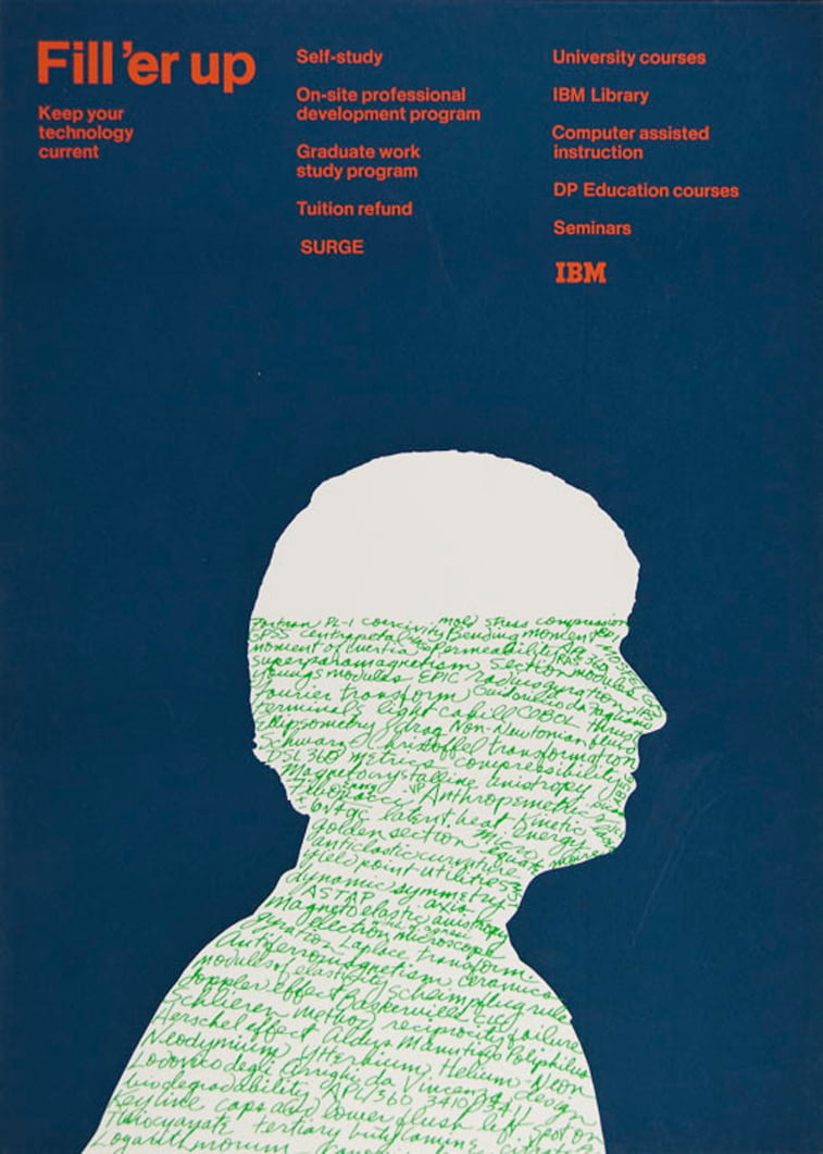 IBM plakati samoobrazovanje
