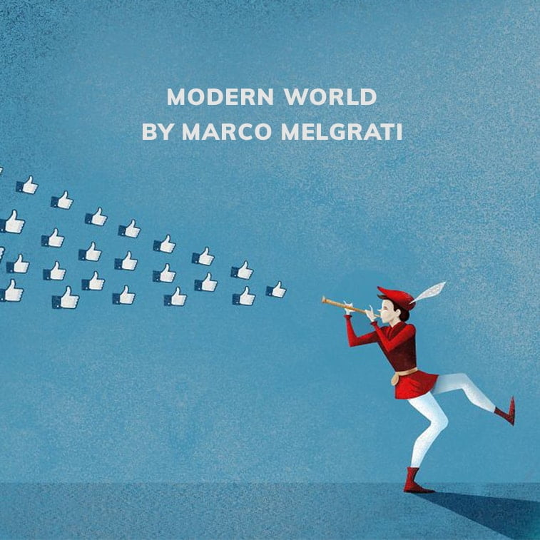 Modern world by Marco Melgrati arts