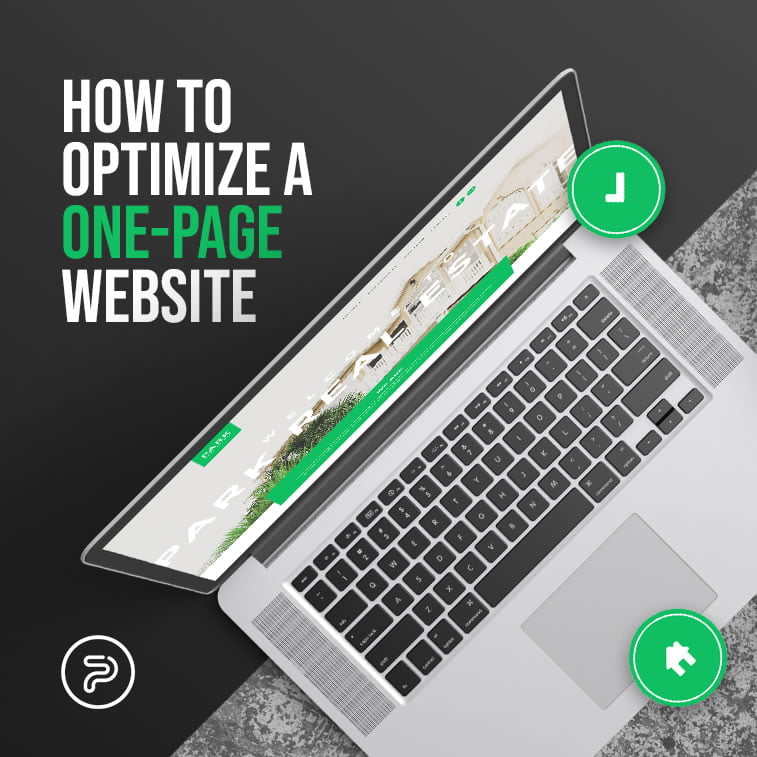 How to optimize a one page website SEO.