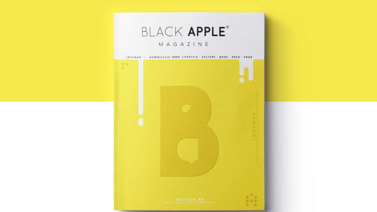 black apple Magazine minimalizam