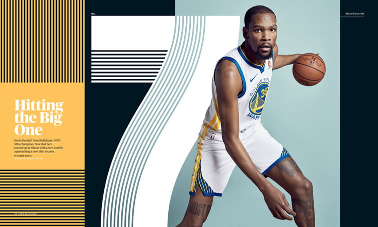espn magazine jun 2018 Kevin Durant