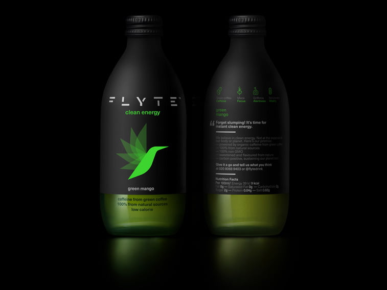 energy drink dichromatic packaging