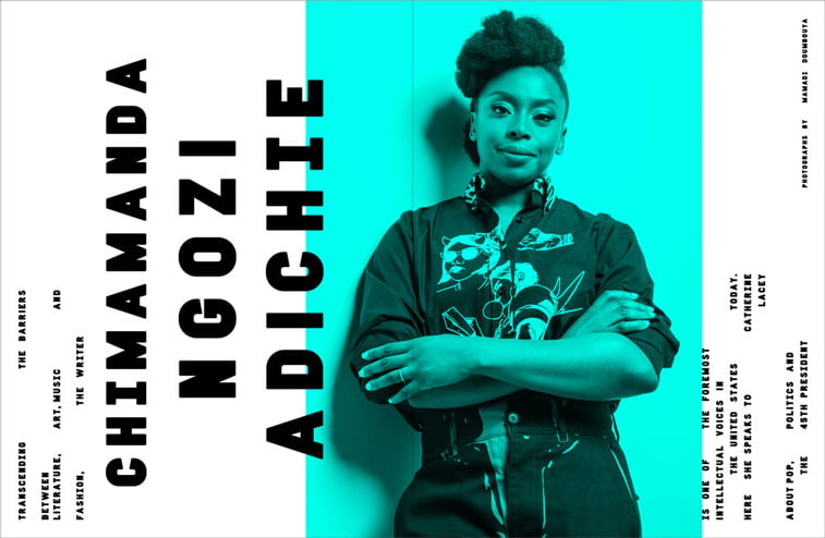 port magazine chimamanda ngozi adichie spring 2018 intervju portret