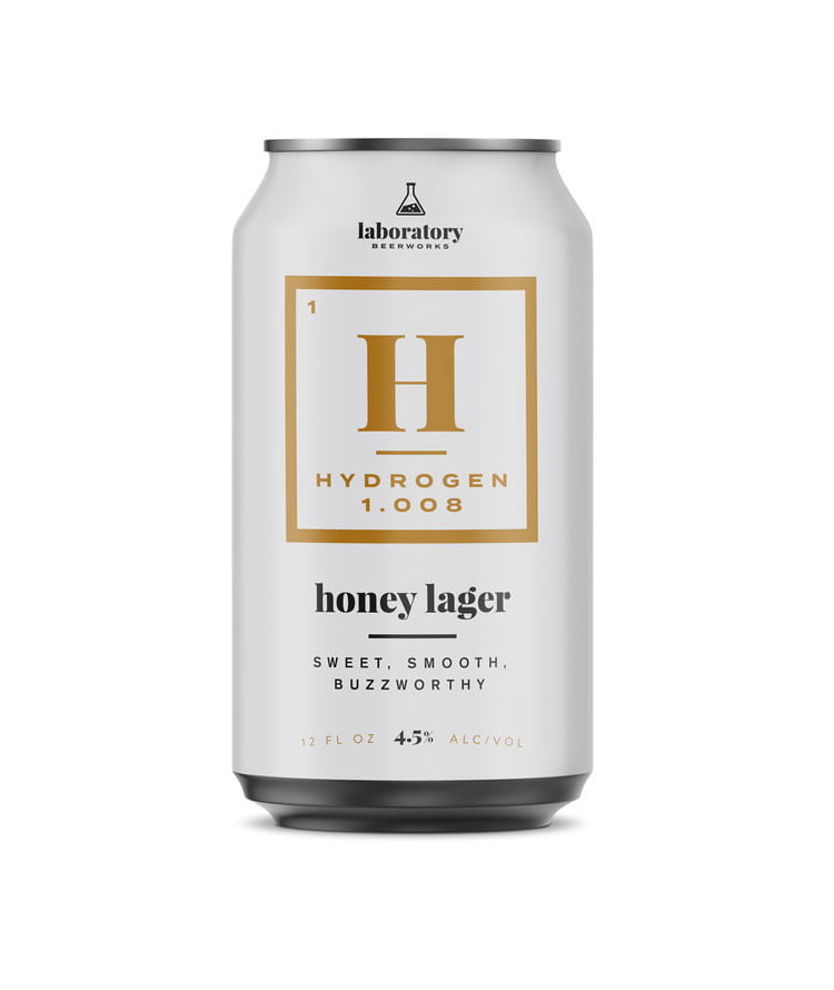 beer packaging design hydrogen lager