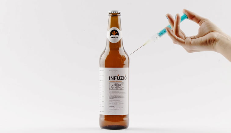 beer packaging design infuzio